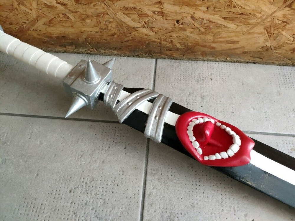 Life Size Crona Sword Soul Eater Anime Cosplay Kit 3D Printed