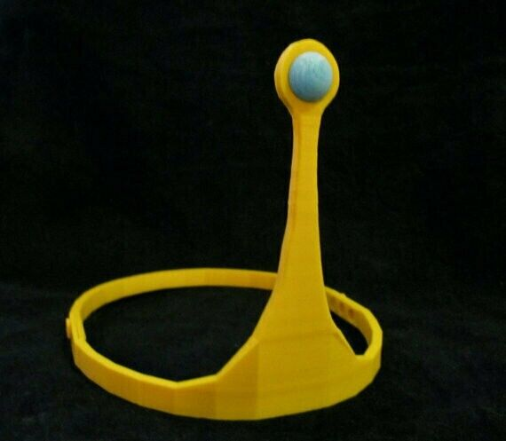 Life Size Princess Bubblegum Crown Adjustable Anime Cosplay Kit 3D Printed