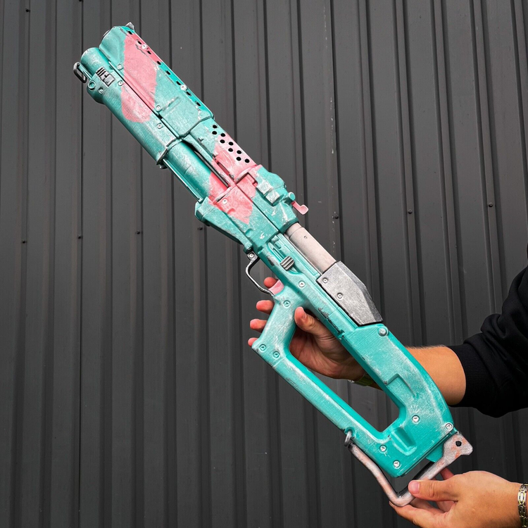 Life Size Rebecca Guts Shotgun Cyberpunk Cosplay Kit 3D Printed