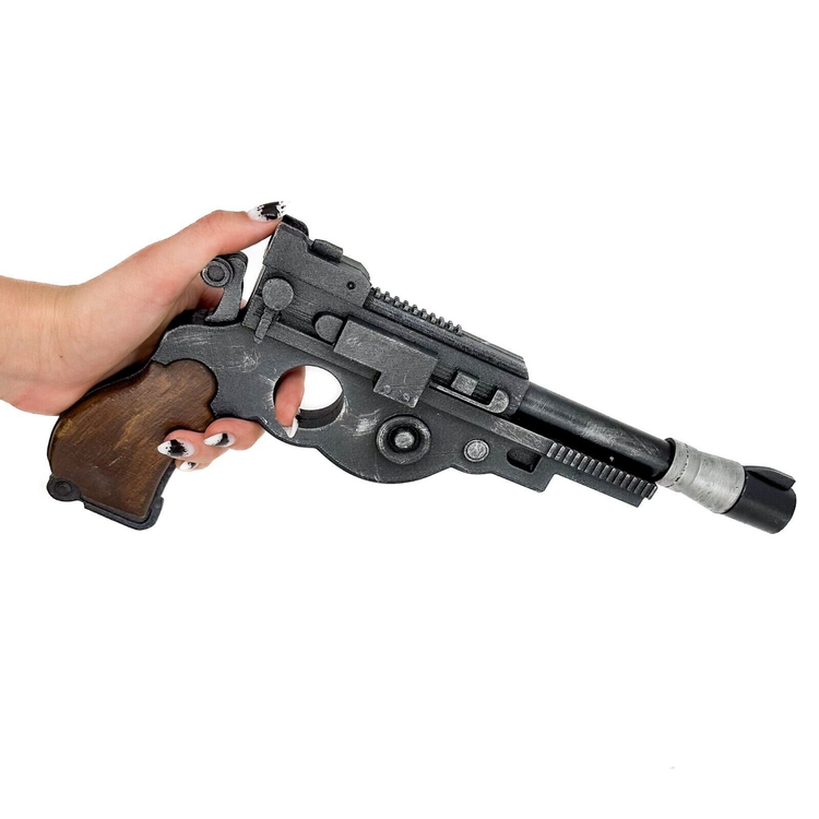 Life Size Star Wars Mandalorian IB-94 Blaster Pistol 3D Printed