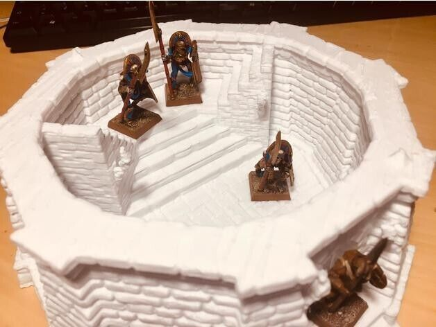 Small Tower Terrain 28mm | 32mm | D&D | Pathfinder Tabletop 3D Printed