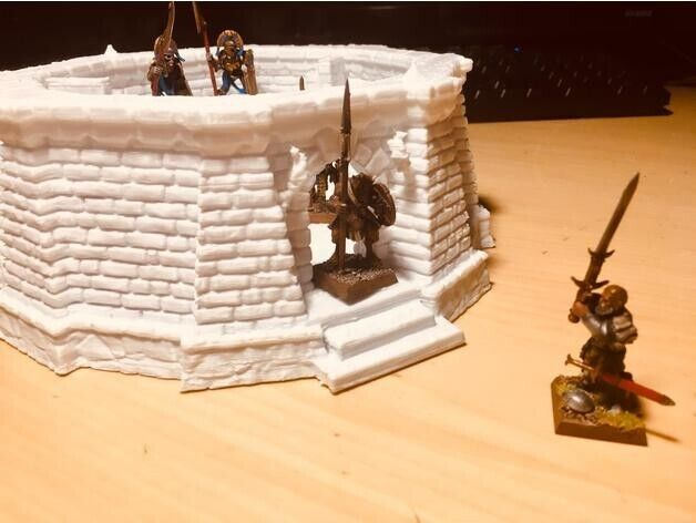 Small Tower Terrain 28mm | 32mm | D&D | Pathfinder Tabletop 3D Printed