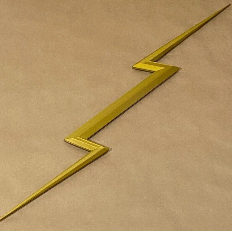 Life Size Lightning Bolt Zeus Thor Anime Cosplay Kit 3D Printed