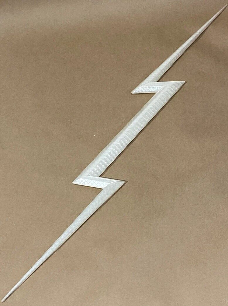 Life Size Lightning Bolt Zeus Thor Anime Cosplay Kit 3D Printed