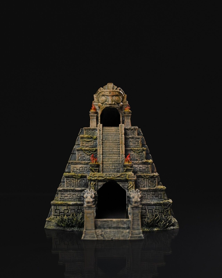 Large Aztec Temple Dice Tower D&D | Pathfinder | Tabletop | RPG | 3D Printed