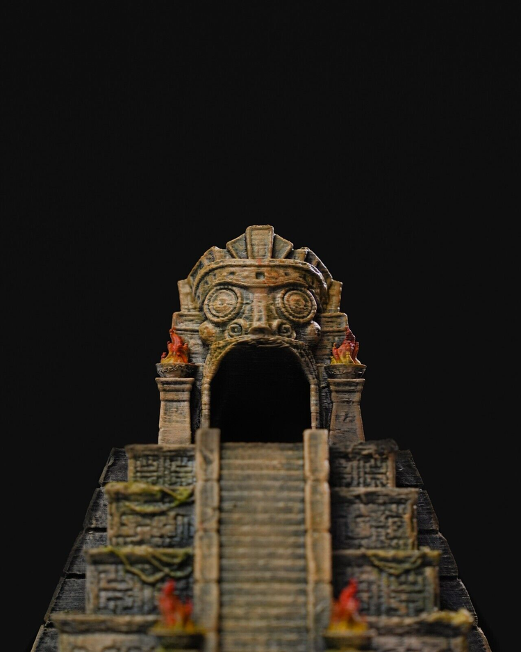 Large Aztec Temple Dice Tower D&D | Pathfinder | Tabletop | RPG | 3D Printed