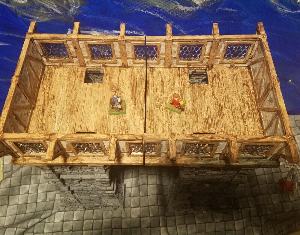 Bridgehouse Building Terrain 28mm | 32mm | D&D | Pathfinder Tabletop 3D Printed