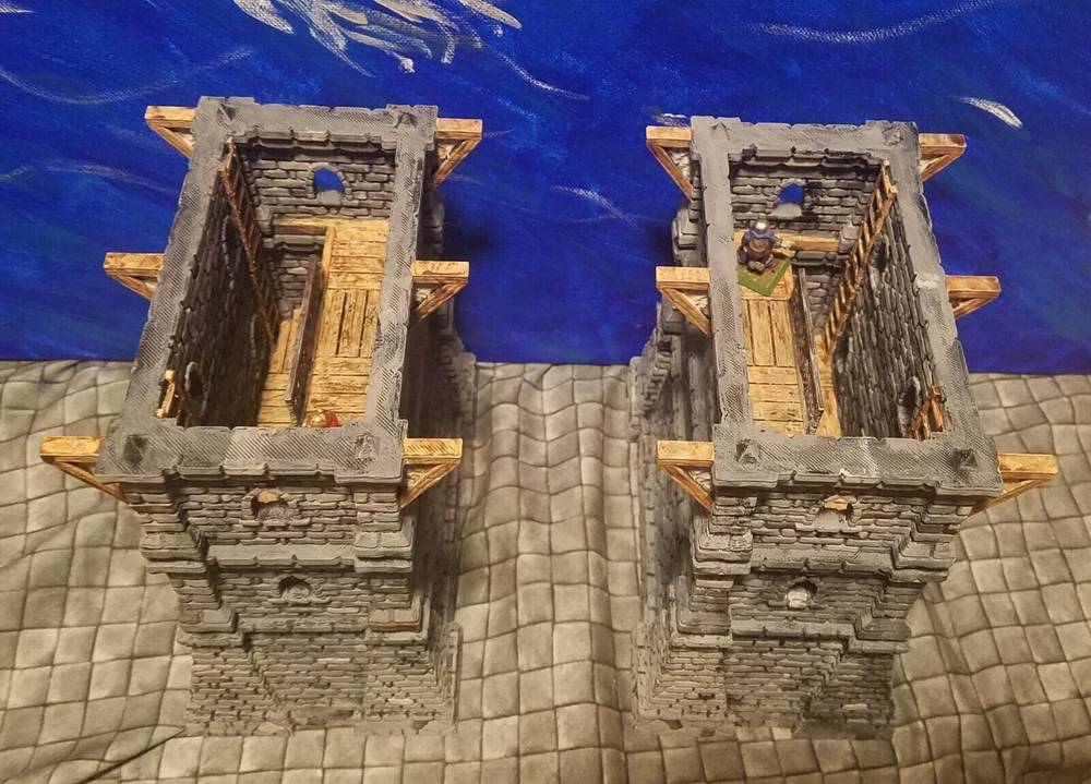 Bridgehouse Building Terrain 28mm | 32mm | D&D | Pathfinder Tabletop 3D Printed