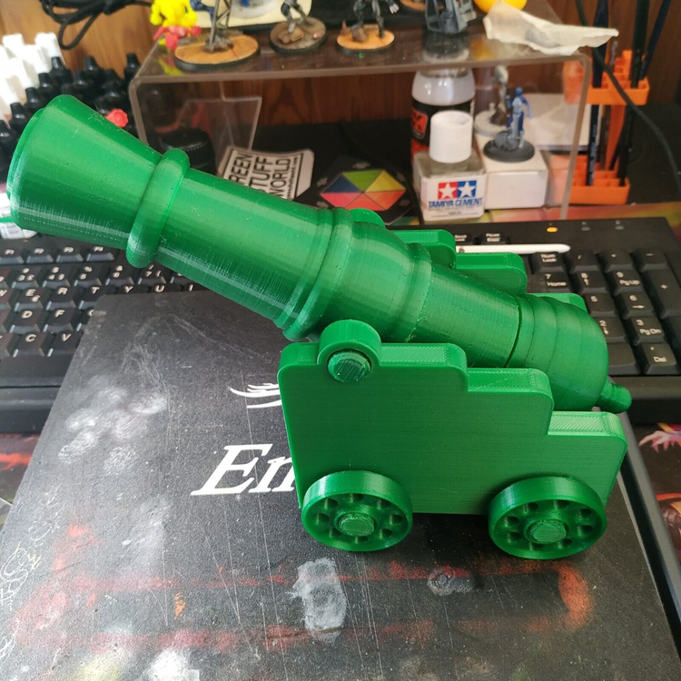 Large Dice Cannon Dice Launcher D&D | Pathfinder | Tabletop | RPG | 3D Printed