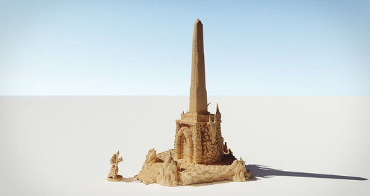 Cursed Obelisk Terrain 28mm | 32mm | D&D | Pathfinder | Tabletop | 3D Printed