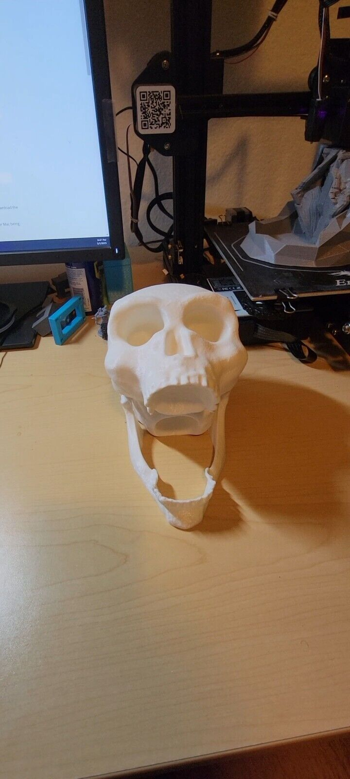 Human Skull Dice Tower D&D | Pathfinder | Tabletop | RPG | 3D Printed