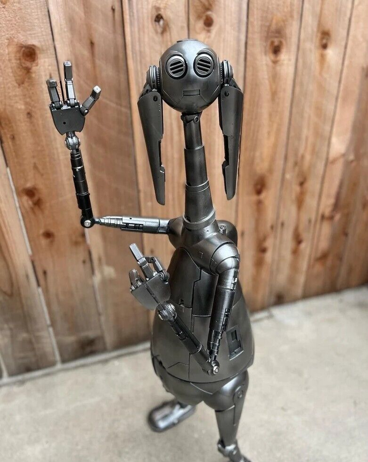 Life Size Star Wars Rat Catcher Droid Poseable Action Figure 3D Printed Kit