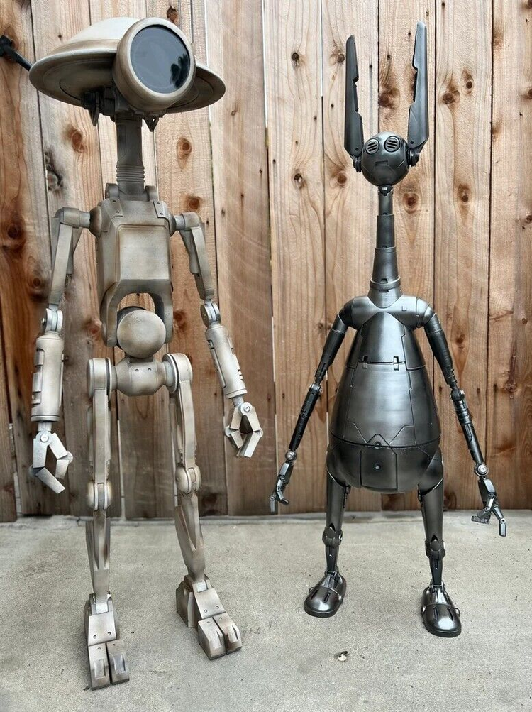 Life Size Star Wars Rat Catcher Droid Poseable Action Figure 3D Printed Kit