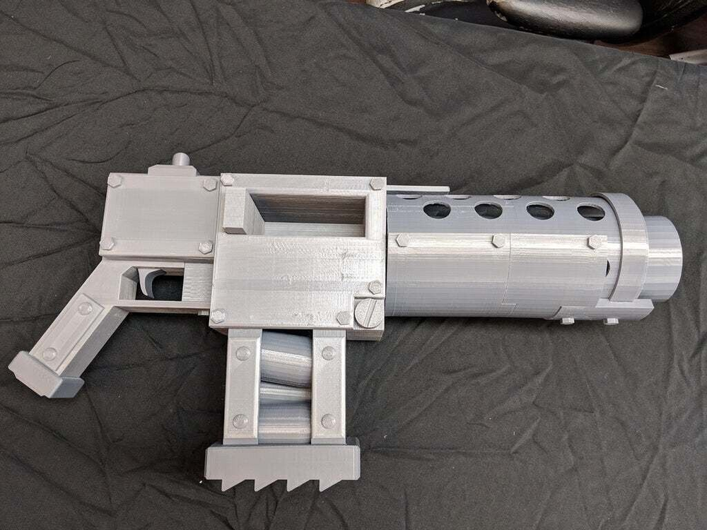 Life Size Warhammer Ork Shoota Cosplay Kit 3D Printed