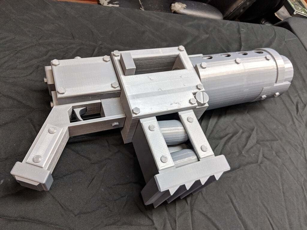 Life Size Warhammer Ork Shoota Cosplay Kit 3D Printed