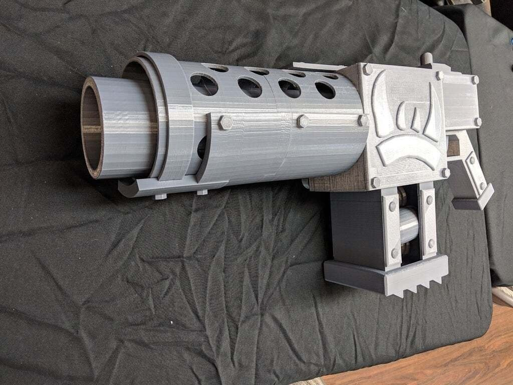 Life Size Warhammer Ork Shoota Cosplay Kit 3D Printed