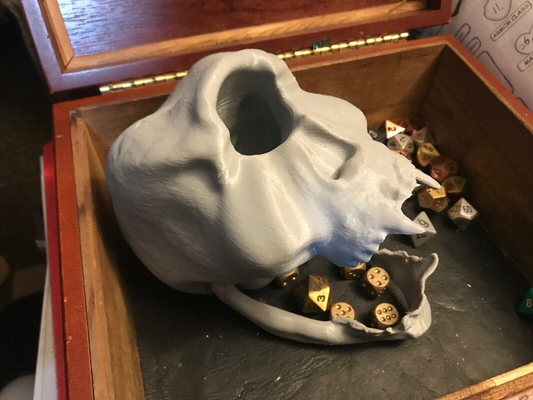 Cyclops Skull Dice Tower D&D | Pathfinder | Tabletop | RPG | 3D Printed