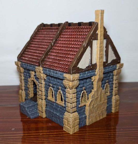 Cottage Building Terrain 28mm | 32mm | D&D | Pathfinder | Tabletop | 3D Printed