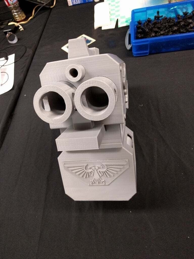 Life Size Warhammer Storm Bolter Cosplay Kit 3D Printed