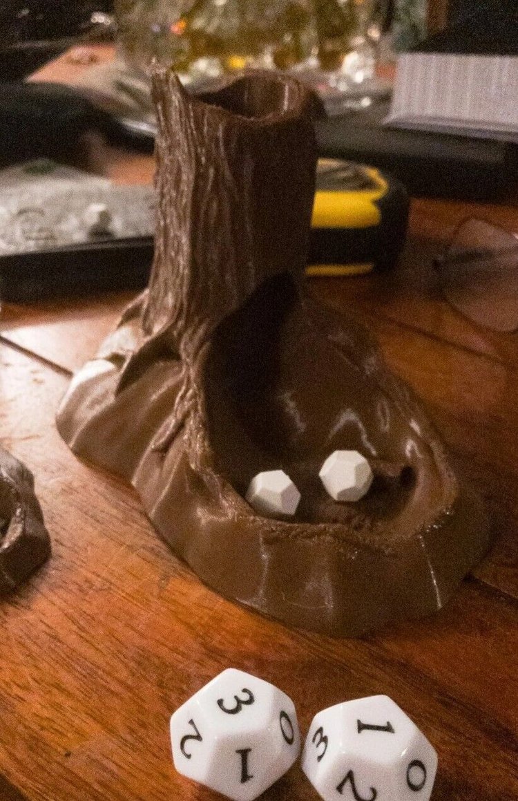 Big Tree Dice Tower D&D | Pathfinder | Tabletop | RPG | 3D Printed