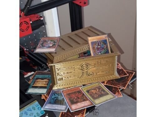 Millennium Puzzle Deck Box Magnetic TCG Magic The Gathering Yu-Gi-Oh! 3D Printed