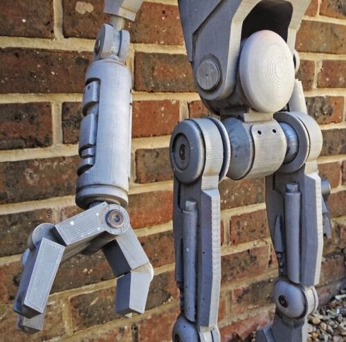 Life Size Star Wars Pit Droid Poseable Action Figure 3D Printed Kit