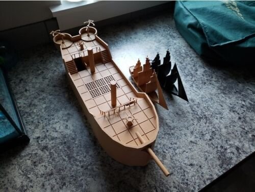 Ship Terrain 28mm | 32mm | D&D | Pathfinder | Tabletop | 3D Printed