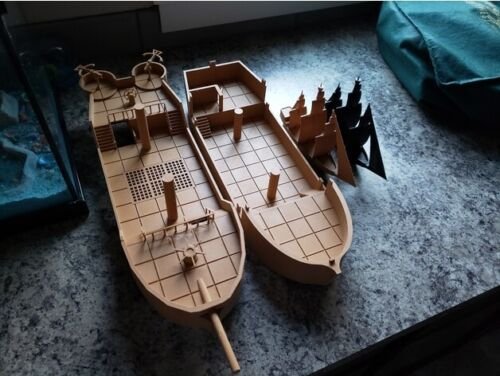 Ship Terrain 28mm | 32mm | D&D | Pathfinder | Tabletop | 3D Printed